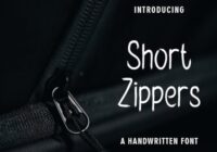 Short Zippers Font - Featured Image