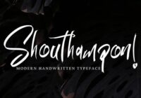 Shouthampon Font - Featured Image
