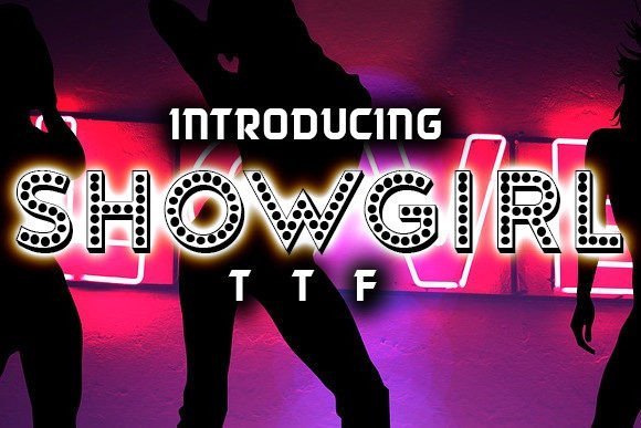 Showgirl Font - Featured Image