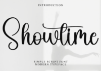 Showtime Font - Featured Image