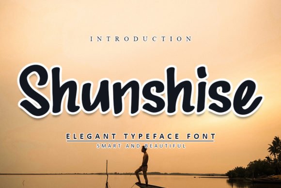 Shunshise Font - Featured Image