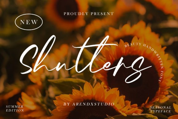 Shutters Font - Featured Image