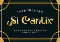 Si Cantix Font - Featured Image