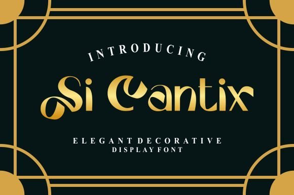 Si Cantix Font - Featured Image