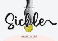 Sickle Font - Featured Image