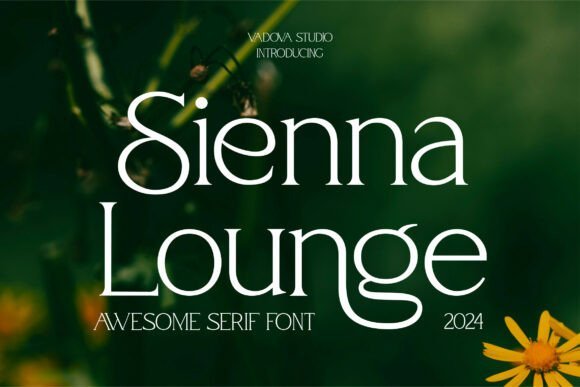 Sienna Lounge Font - Featured Image