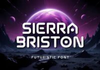 Sierra Briston Font - Featured Image