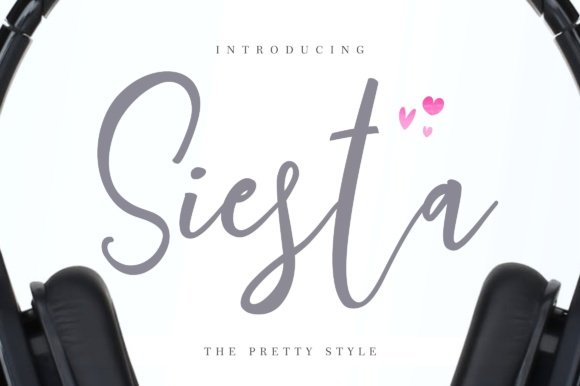 Siesta Font - Featured Image