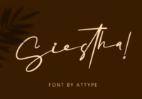 Siestha Font - Featured Image