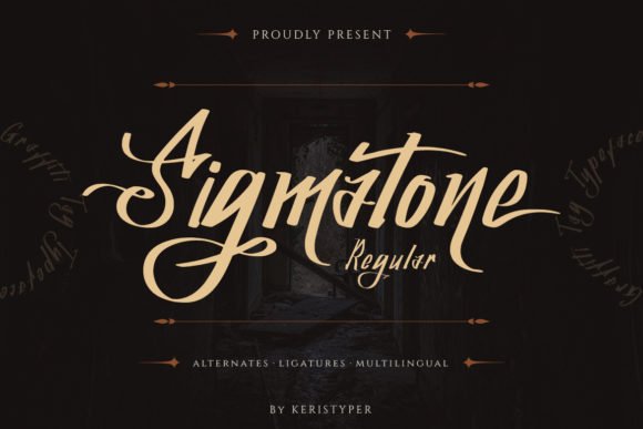 Sigmatone Font - Featured Image