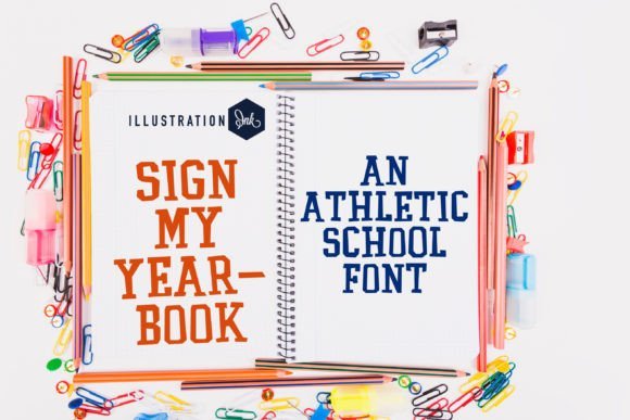 Sign My Yearbook Font - Featured Image