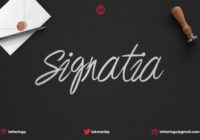 Signata Font - Featured Image