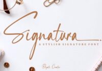 Signatura Font - Featured Image
