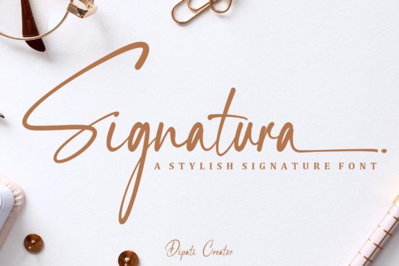 Signatura Font - Featured Image
