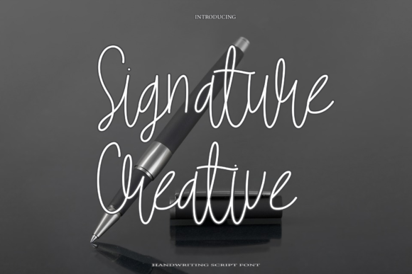 Signature Creative Font - Featured Image