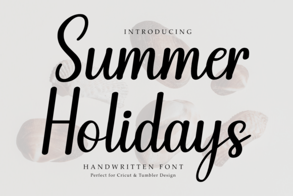 Signature Holidays Font - Featured Image