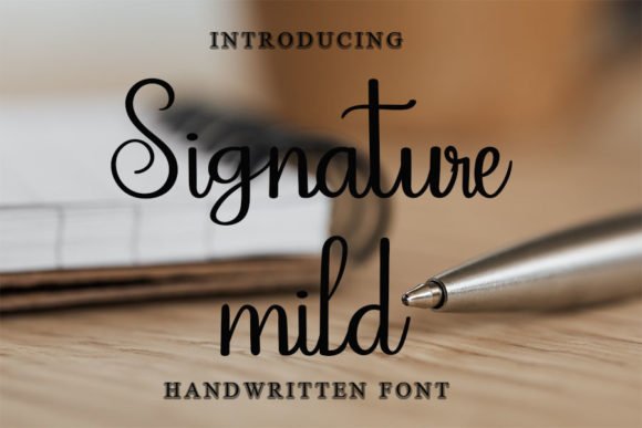 Signature Mild Font - Featured Image