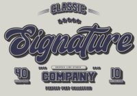 Signature Trio Font - Featured Image