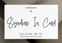Signature in Card Font - Featured Image