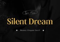 Silent Dream Font - Featured Image