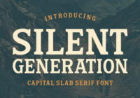 Silent Generation Font - Featured Image