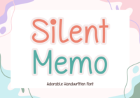 Silent Memo Font - Featured Image