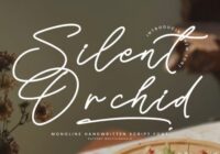 Silent Orchid Font - Featured Image