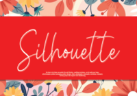 Silhouette Font - Featured Image