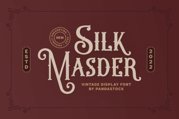 Silk Masder Font - Featured Image