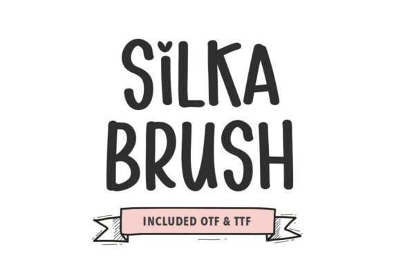 Silka Brush Font - Featured Image