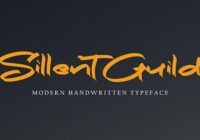 Sillent Guild Font - Featured Image