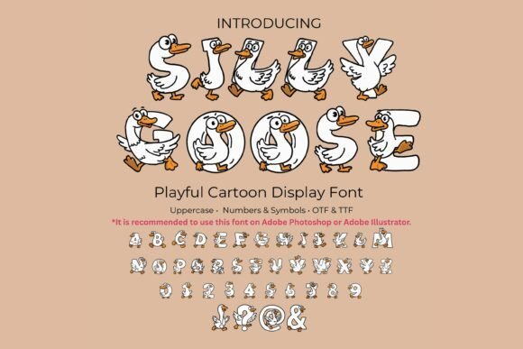 Silly Goose Font - Featured Image