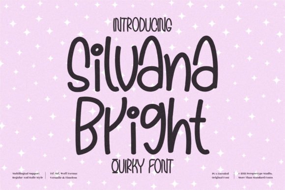 Silvana Byight Font - Featured Image