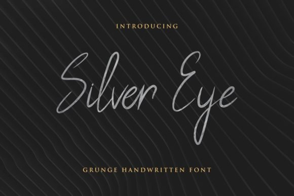 Silver Eye Font - Featured Image