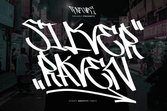 Silver Raven Font - Featured Image