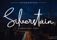 Silverstain Font - Featured Image