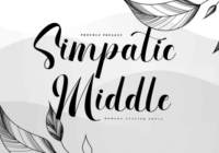 Simpatic Middle Font - Featured Image