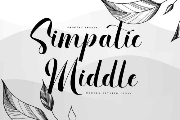 Simpatic Middle Font - Featured Image