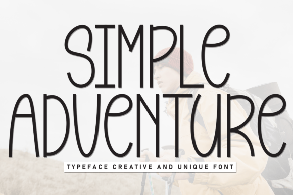 Simple Adventure Font - Featured Image