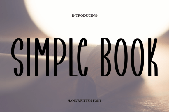 Simple Book Font - Featured Image