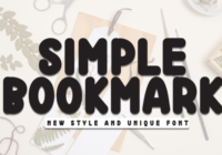 Simple Bookmark Font - Featured Image