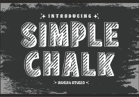 Simple Chalk Font - Featured Image