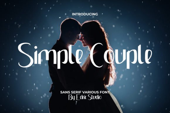 Simple Couple Font - Featured Image