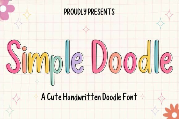 Simple Doodle Font - Featured Image