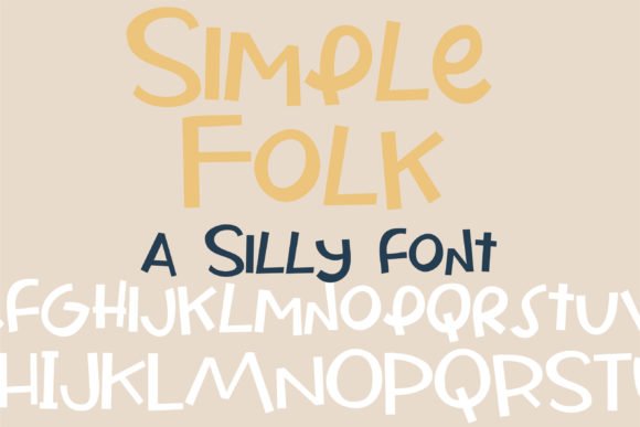 Simple Folk Font - Featured Image