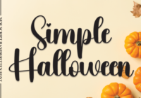 Simple Halloween Font - Featured Image