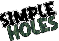 Simple Holes Font - Featured Image