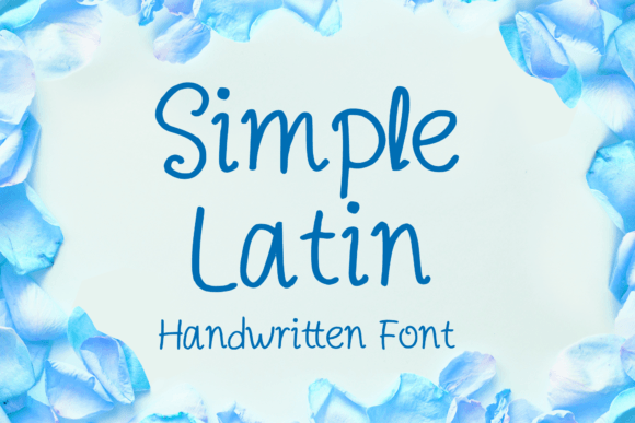 Simple Latin Font - Featured Image