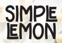Simple Lemon Font - Featured Image