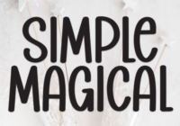 Simple Magical Font - Featured Image